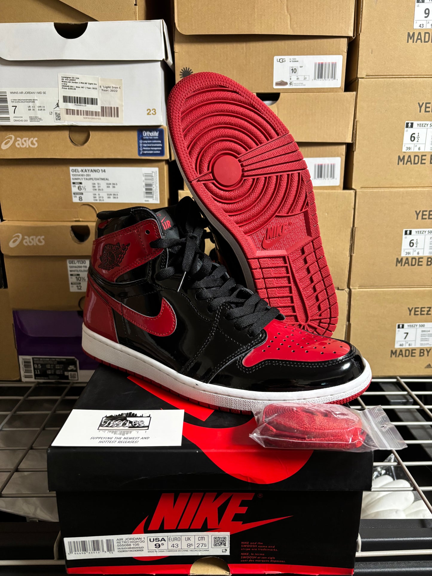 Jordan 1 Retro High Patent Bred