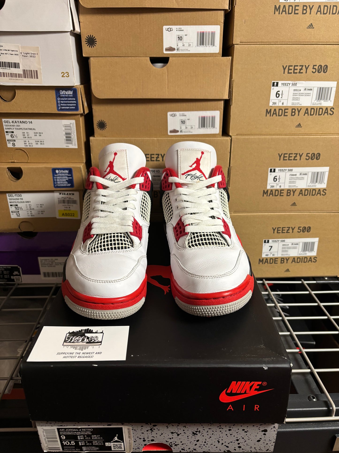 Jordan 4 Retro Fire Red 2020