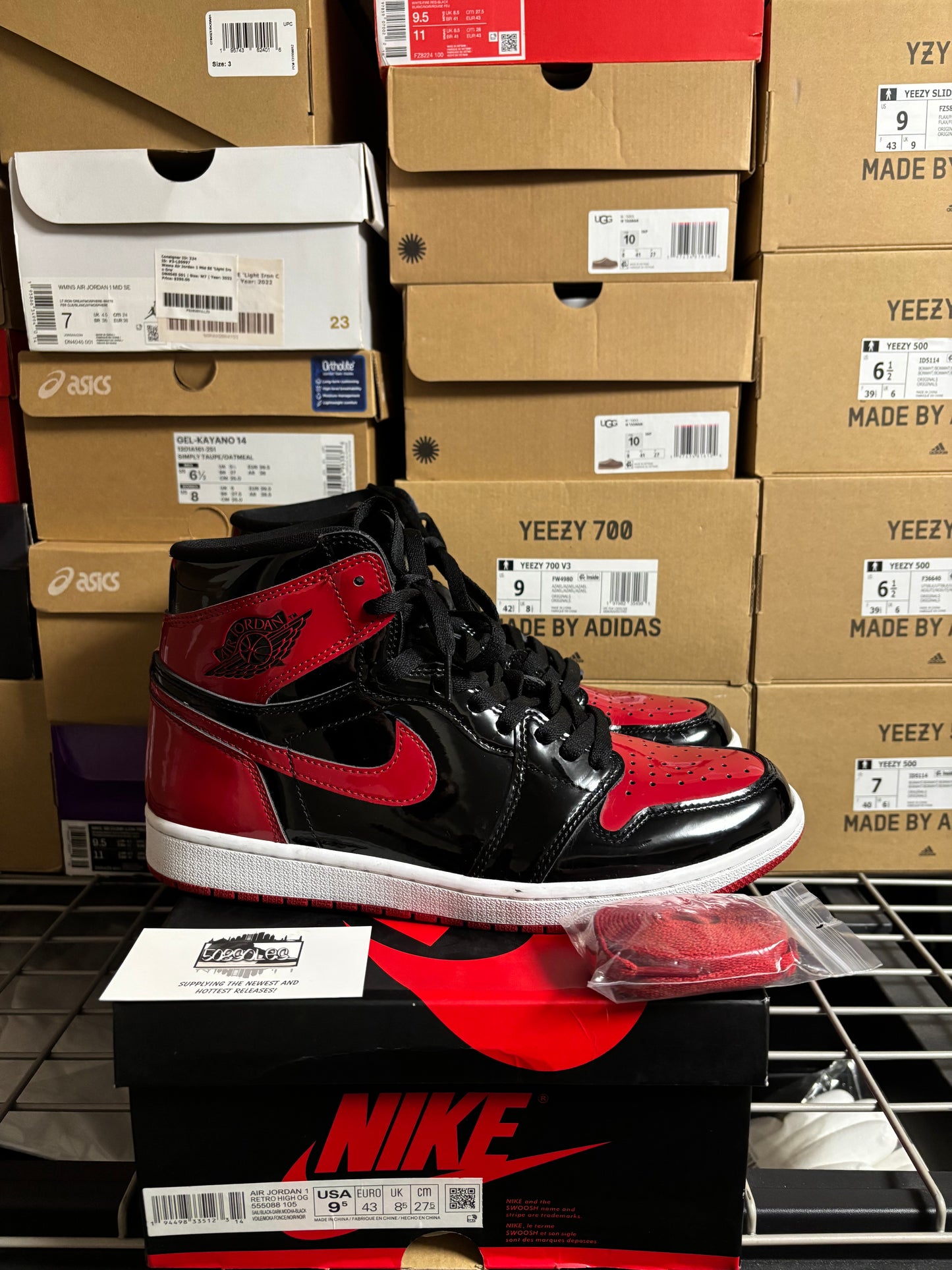 Jordan 1 Retro High Patent Bred