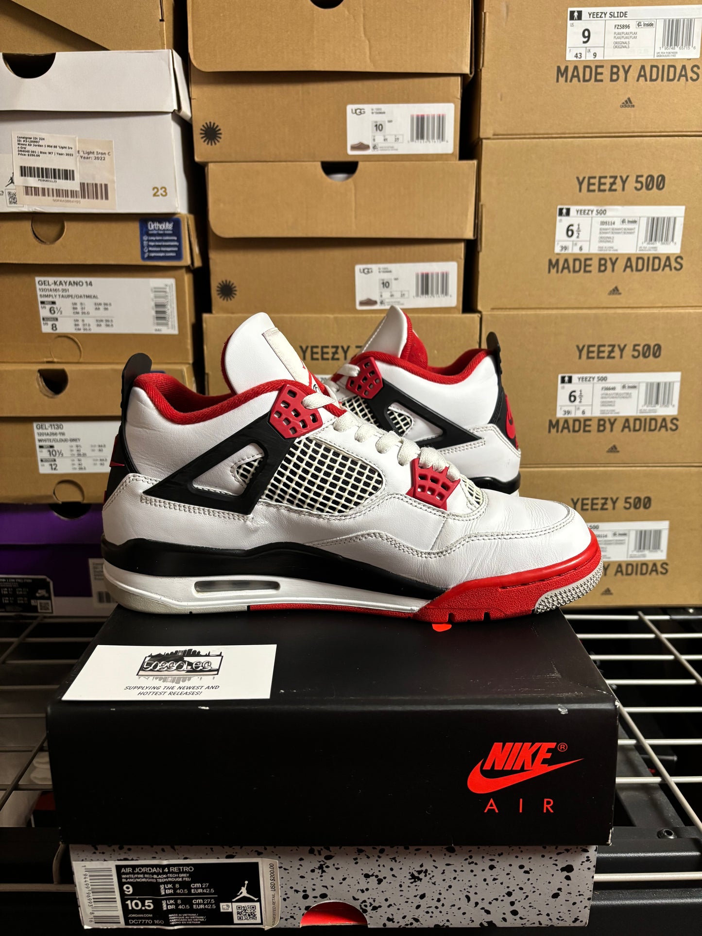 Jordan 4 Retro Fire Red 2020