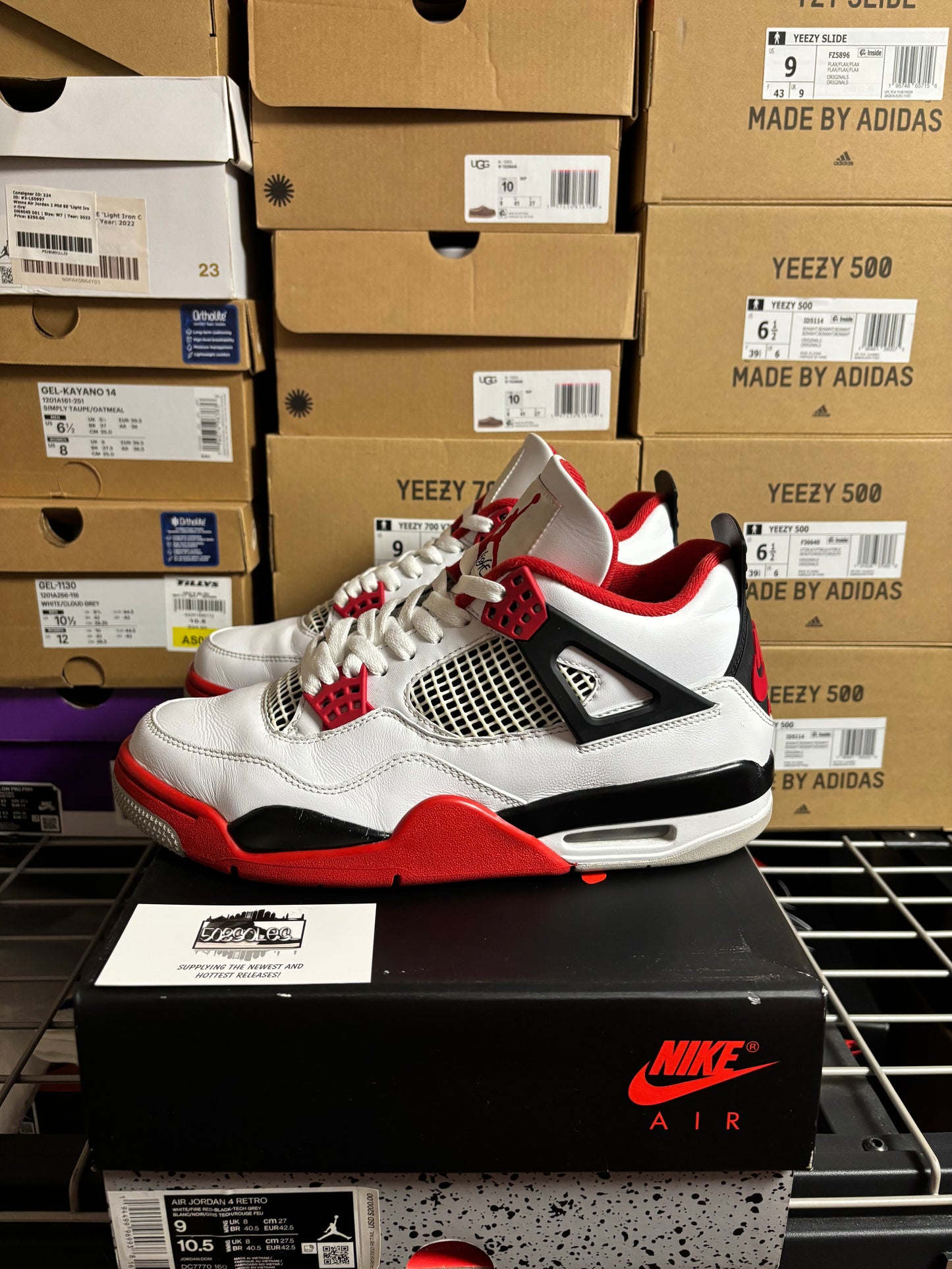 Jordan 4 Retro Fire Red 2020