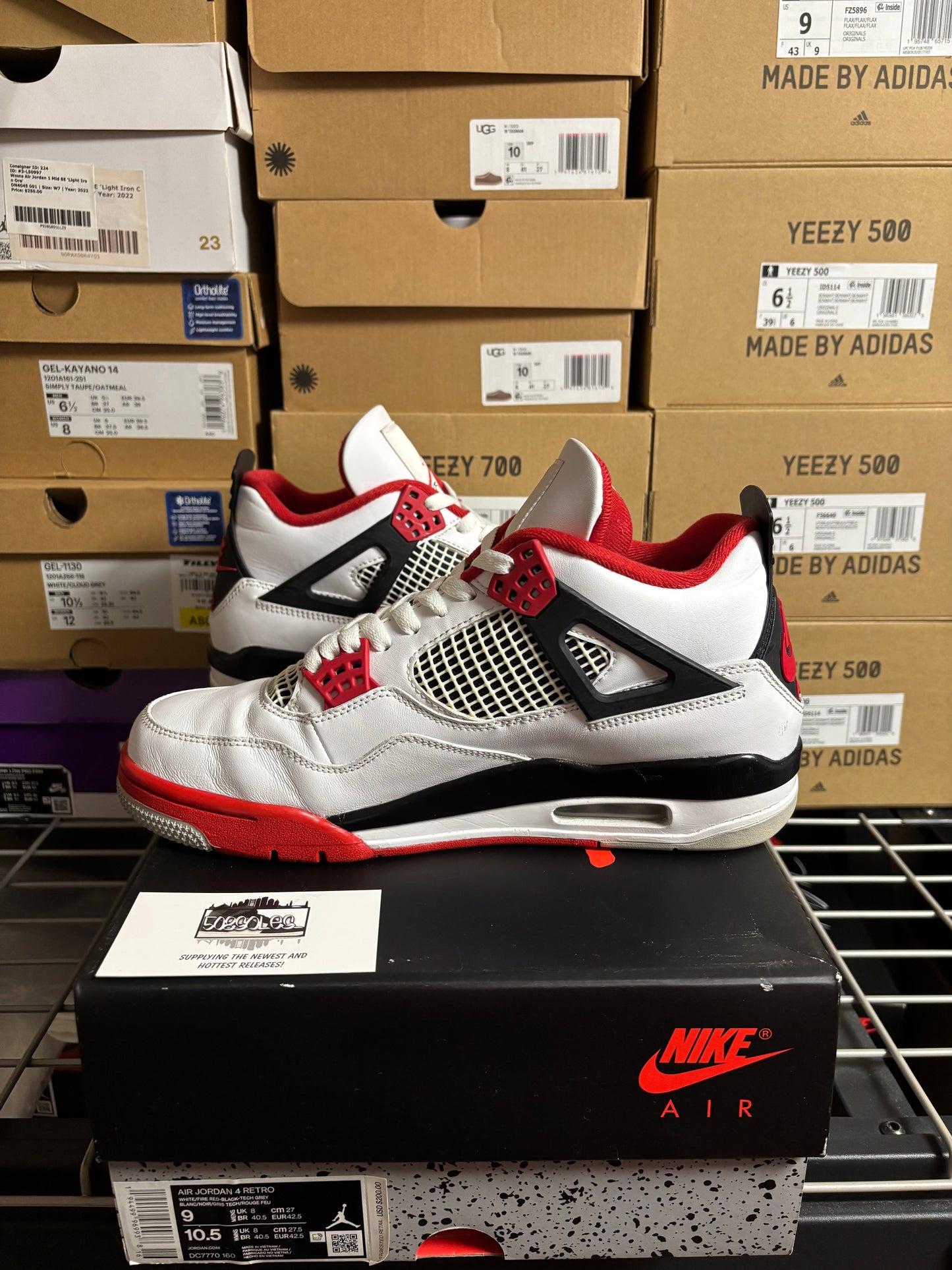 Jordan 4 Retro Fire Red 2020