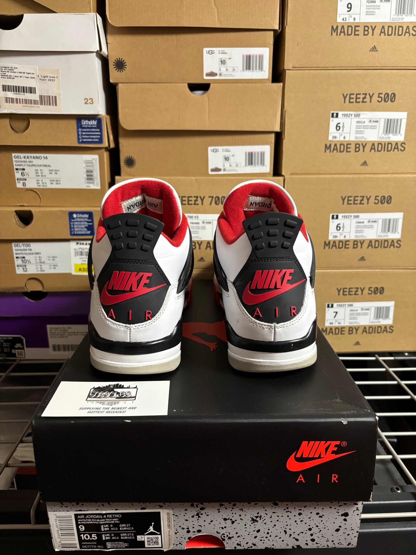 Jordan 4 Retro Fire Red 2020