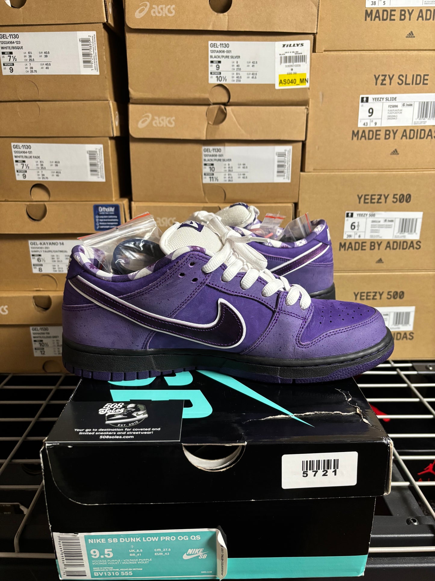 Concepts x Nike SB Dunk Low Purple Lobster Pre-Owned