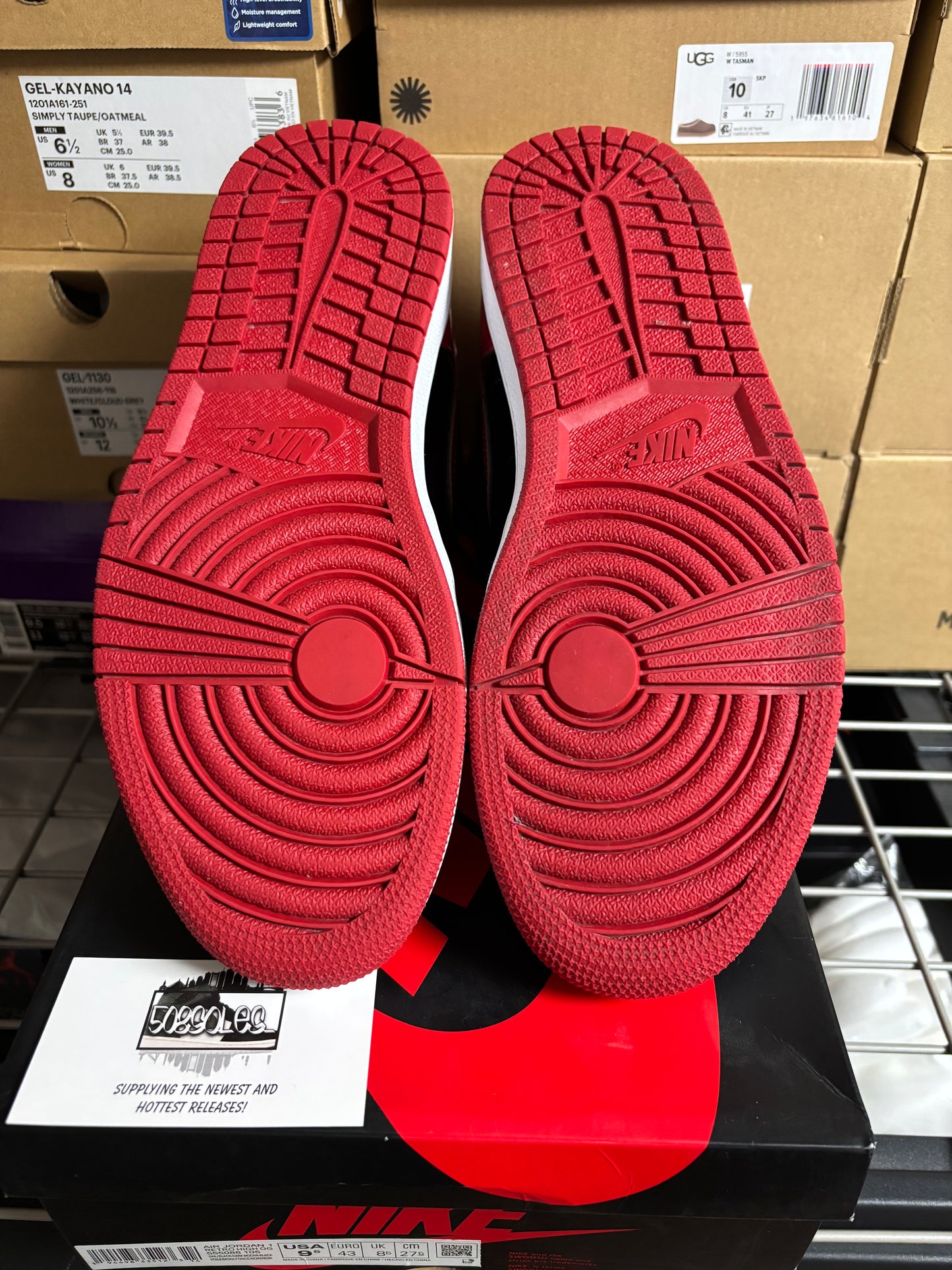 Jordan 1 Retro High Patent Bred