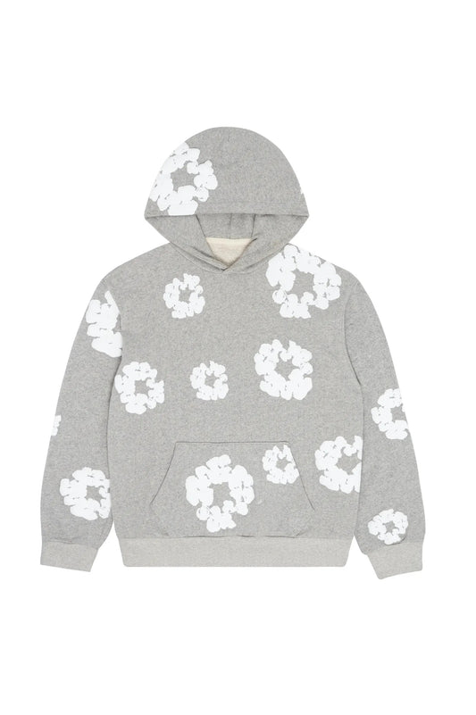Denim Tears CottonWreath Hooded Sweatshirt Grey