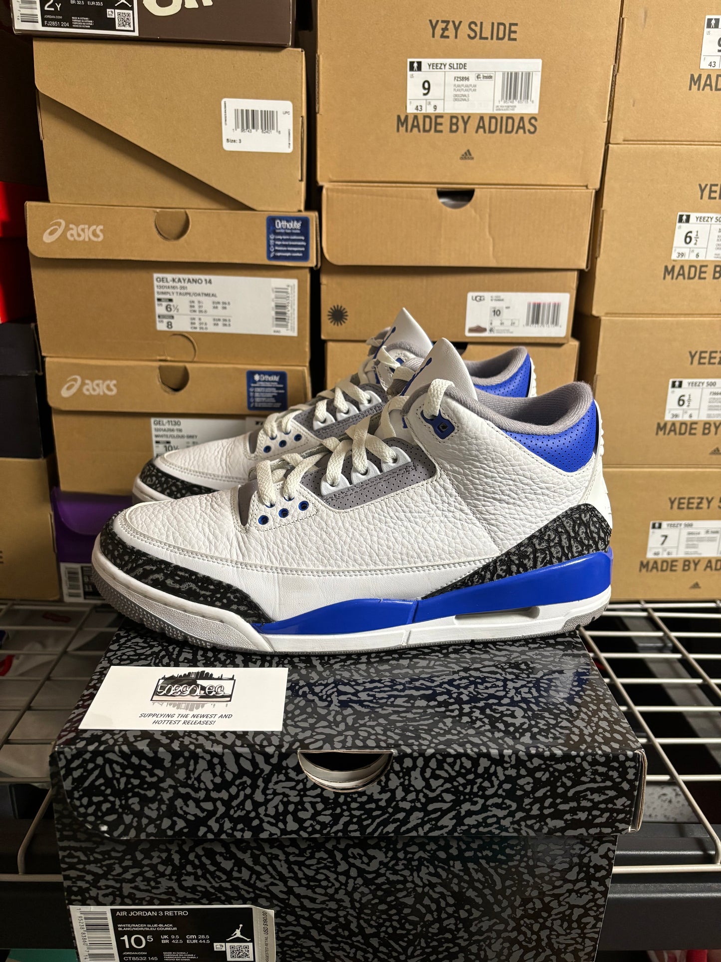 Jordan 3 Retro Racer Blue Pre-Owned