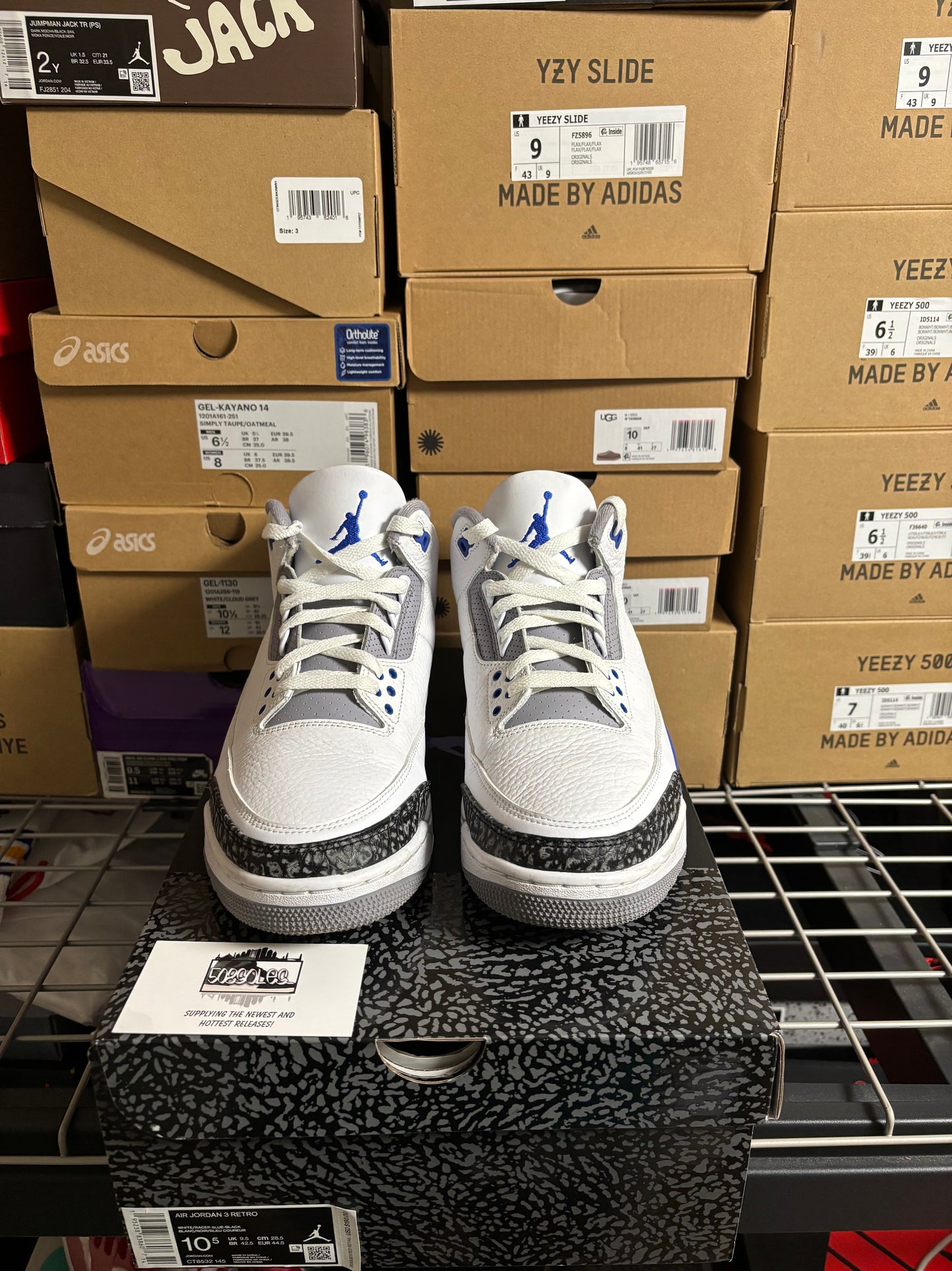 Jordan 3 Retro Racer Blue Pre-Owned