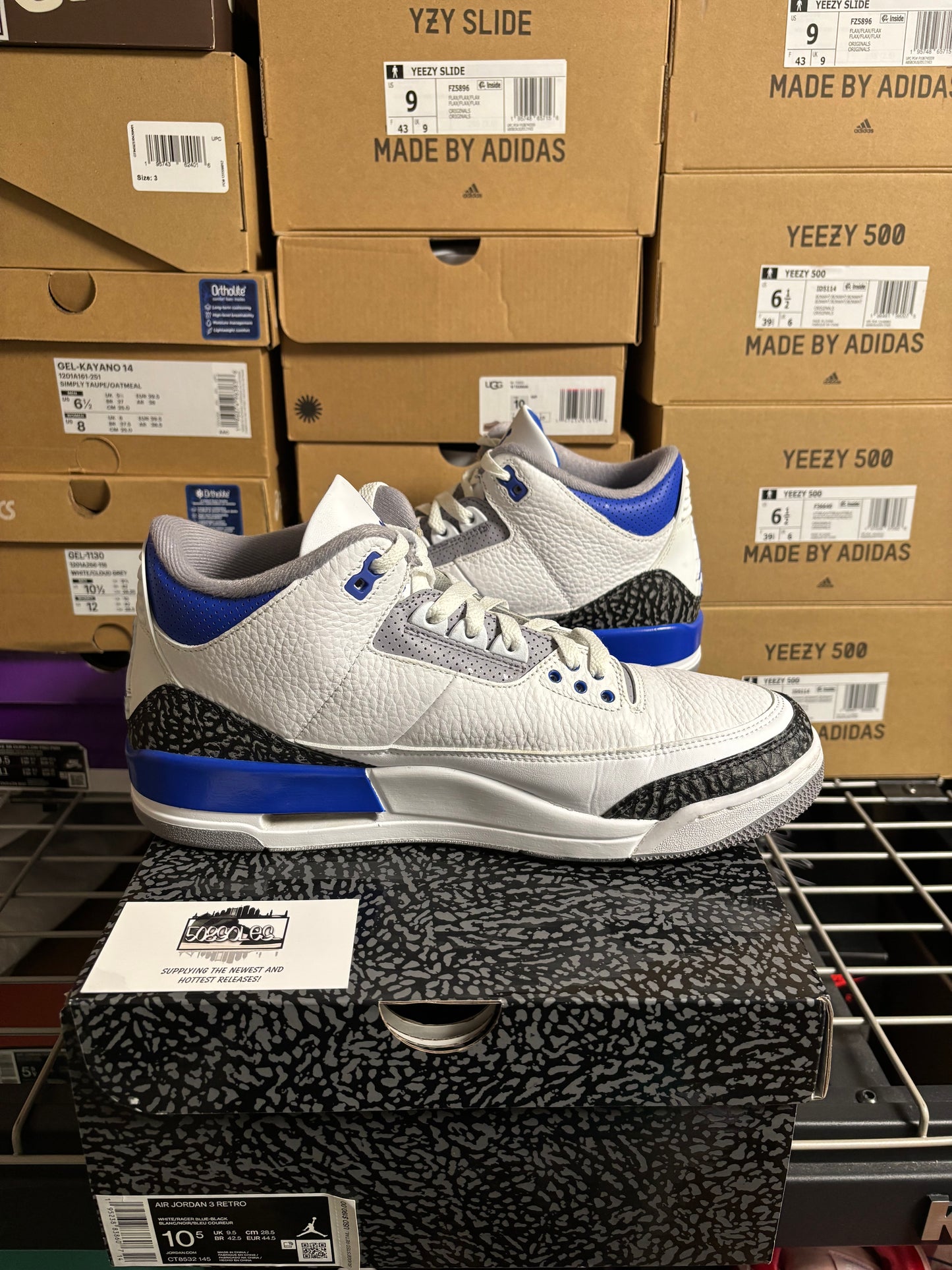 Jordan 3 Retro Racer Blue Pre-Owned