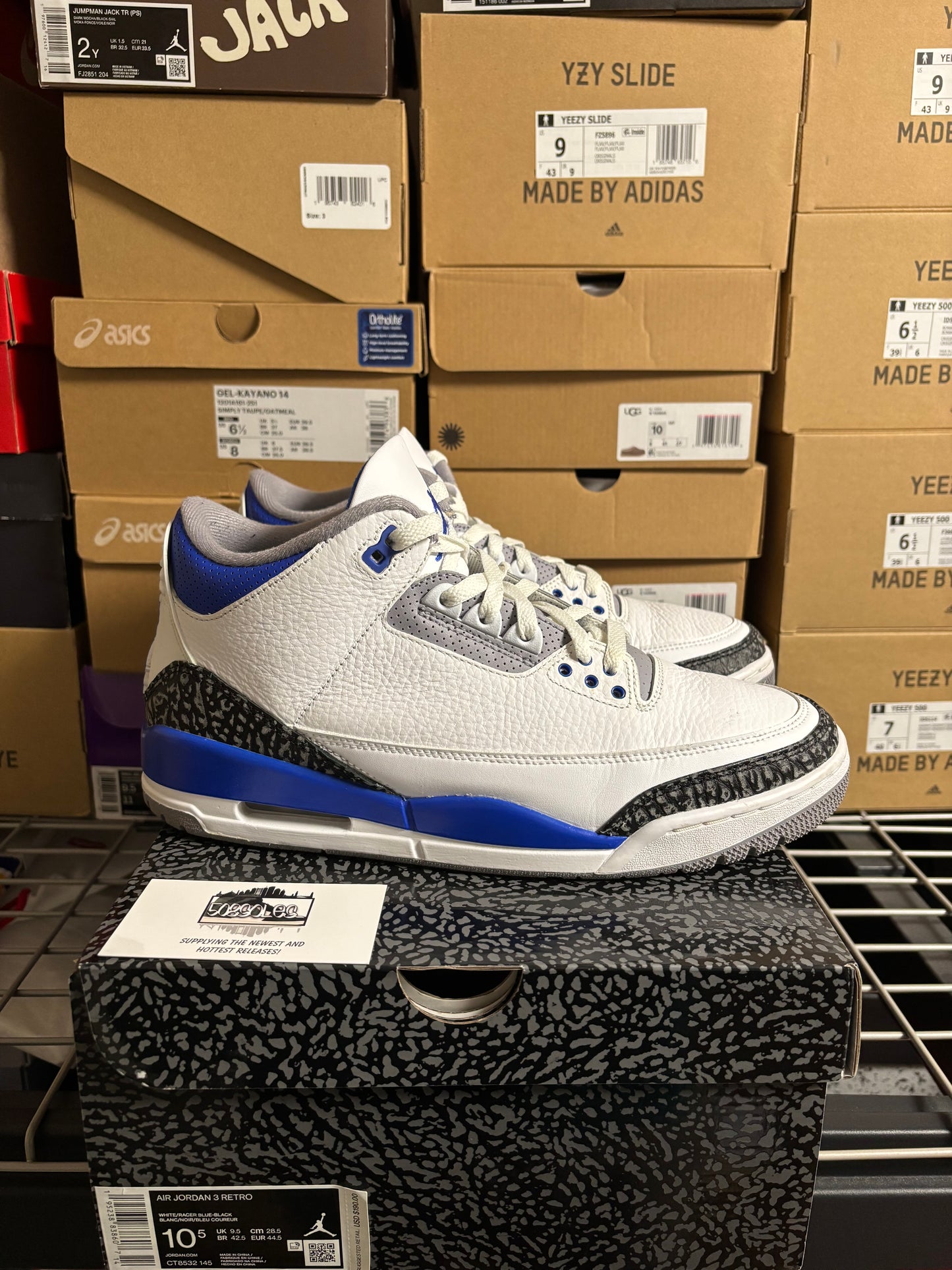 Jordan 3 Retro Racer Blue Pre-Owned