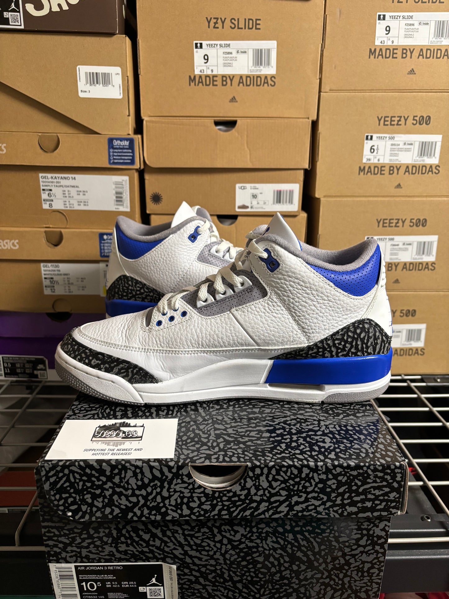 Jordan 3 Retro Racer Blue Pre-Owned
