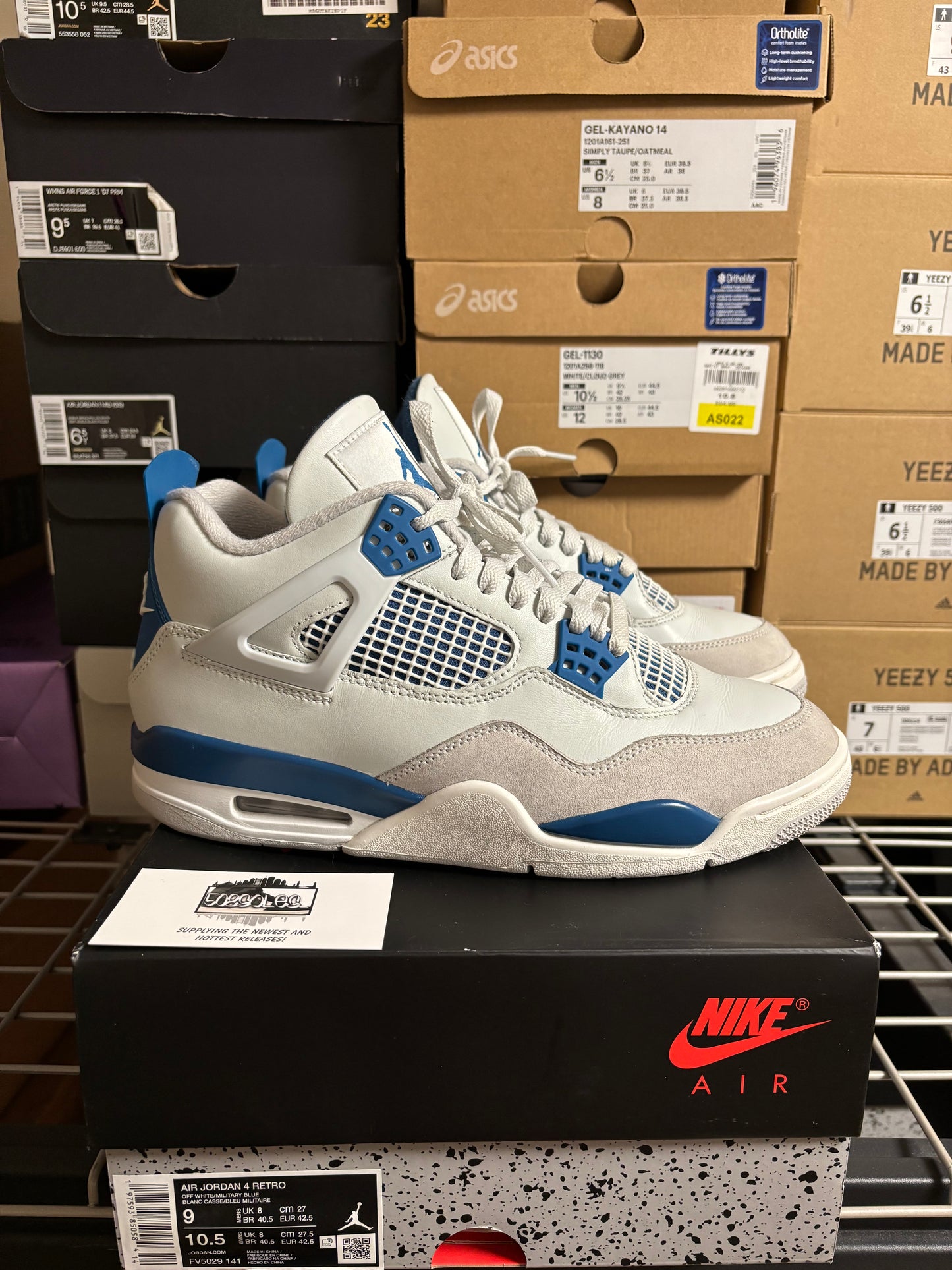 Jordan 4 Retro Military Blue 2024