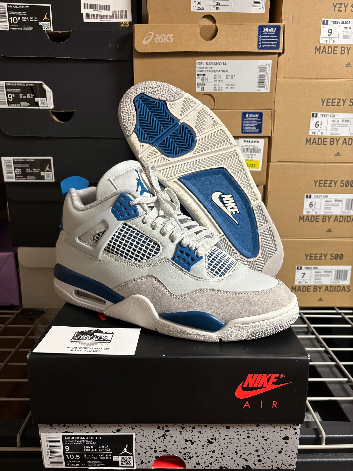 Jordan 4 Retro Military Blue 2024