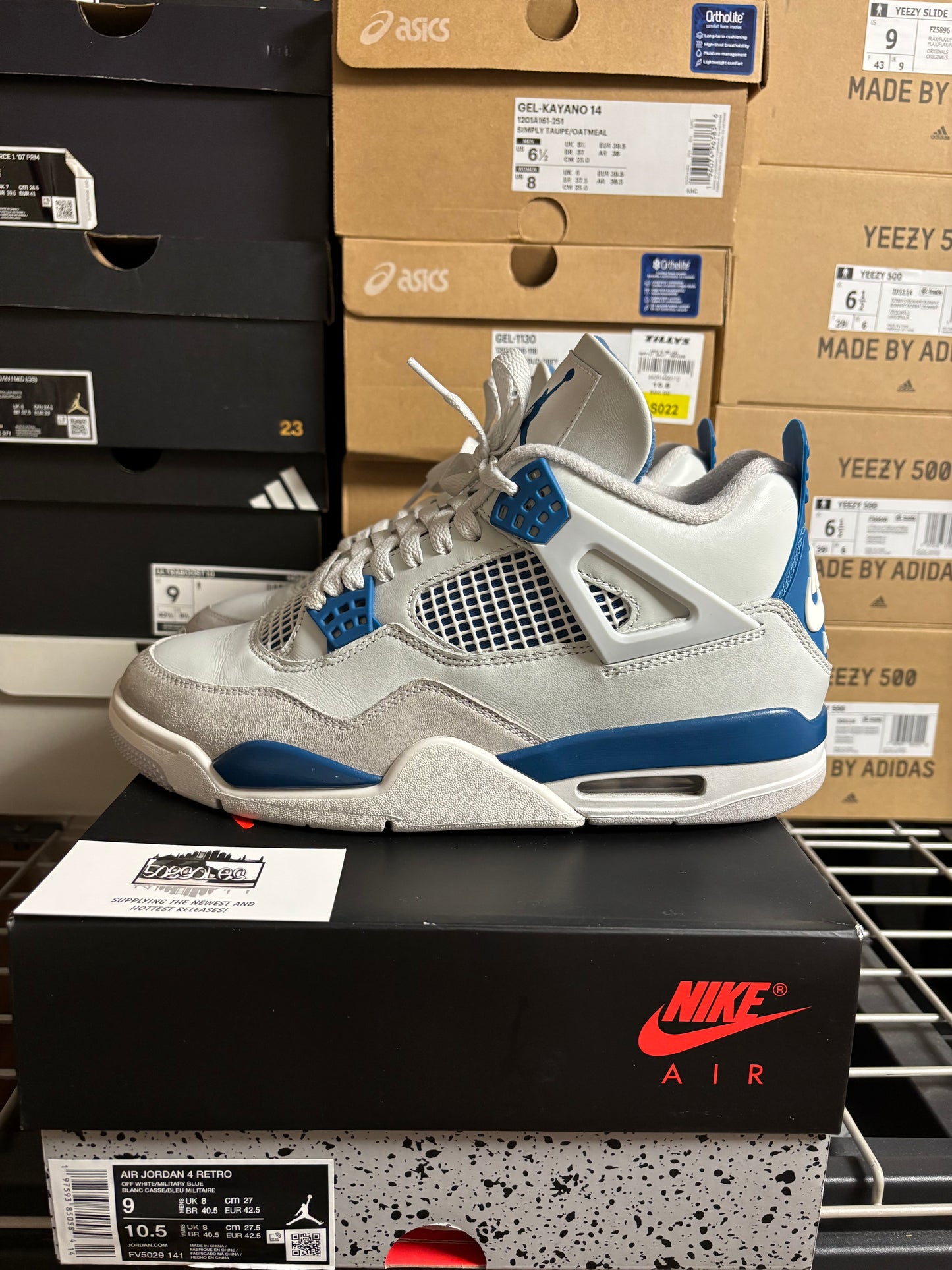 Jordan 4 Retro Military Blue 2024