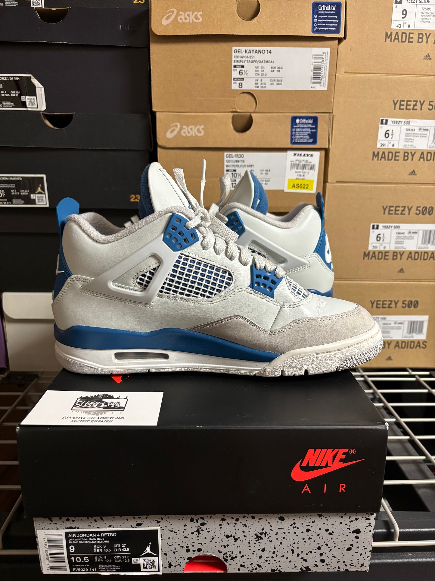 Jordan 4 Retro Military Blue 2024