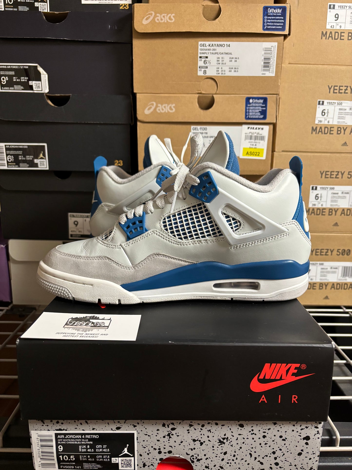 Jordan 4 Retro Military Blue 2024