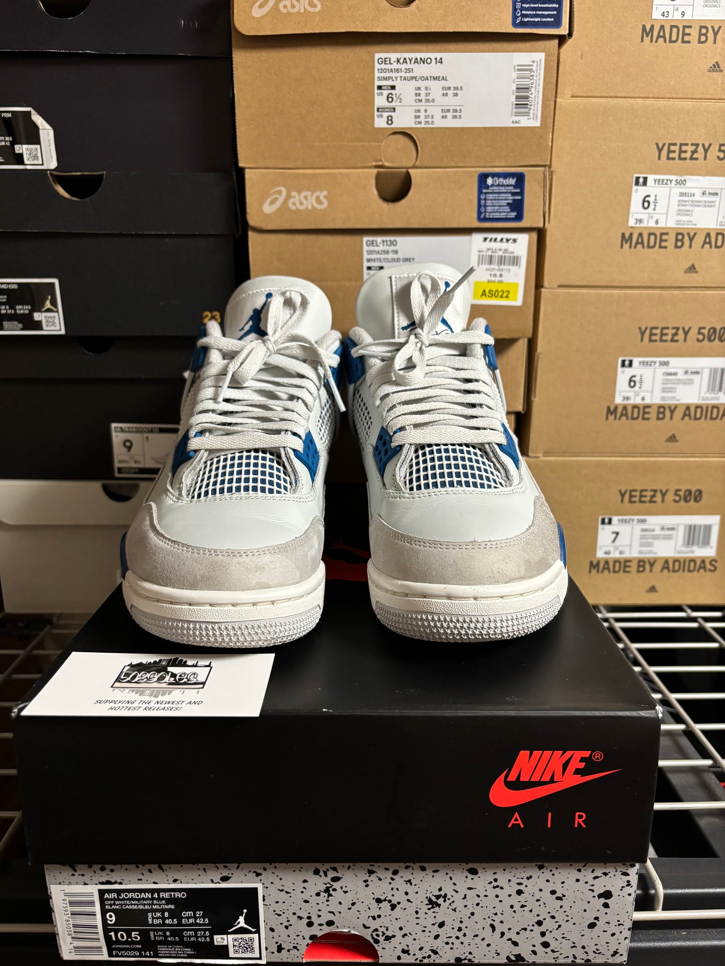 Jordan 4 Retro Military Blue 2024